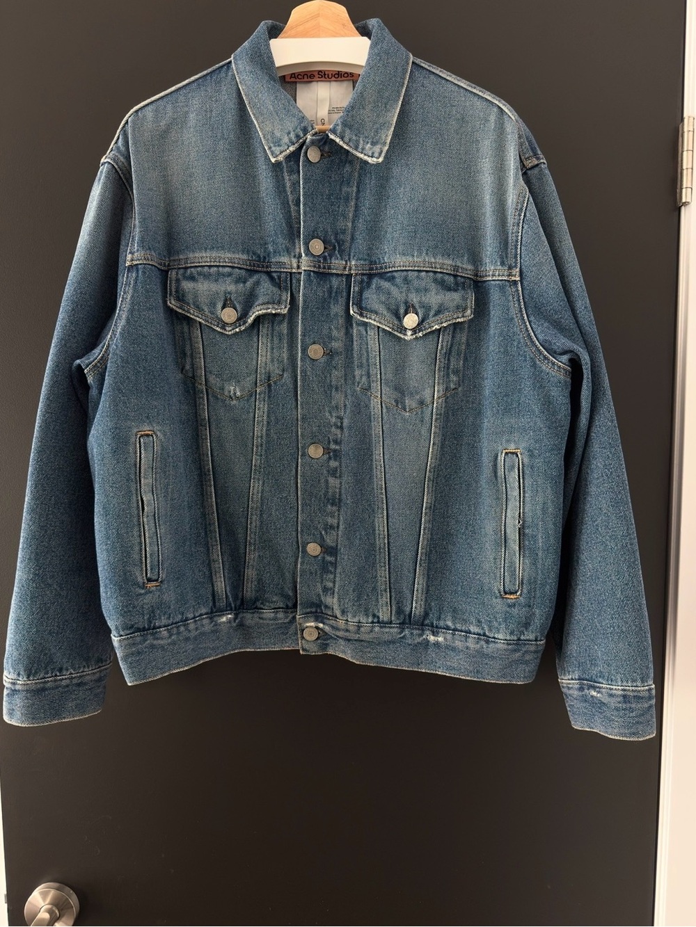 Acne Studios - Washed Blue Denim Jacket size XS